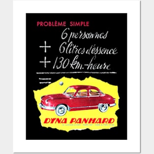 PANHARD DYNA - advert Posters and Art